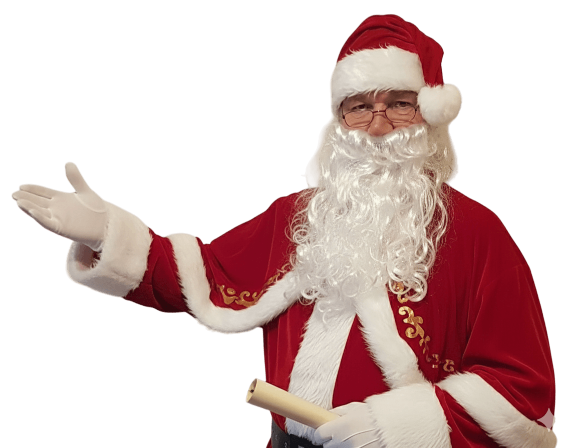 Weihnachtsmann Fotoshooting